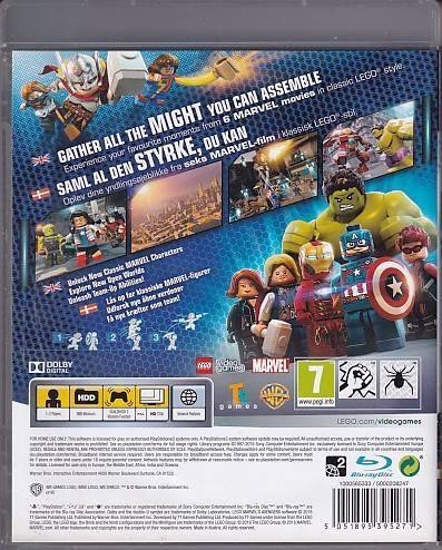 LEGO MARVEL Avengers - PS3 - (B Grade) (Genbrug)